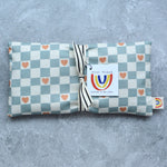 Checker Hearts Weighted Eye Pillow