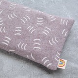 Weighted Eye Pillow in Heathered Lilac Linen