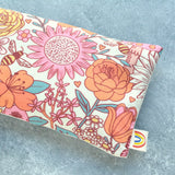 Weighted Eye Pillow in Pollinator Party Floral