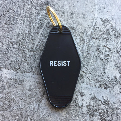 Key Tag - Resist in Black