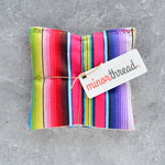 Lavender Sachets in Rainbow Serape Cotton - Set of 2