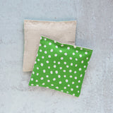 Lavender Sachets in Green Dots - Set of 2
