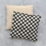 Black & Natural Checkerboard Lavender Sachet Bundle