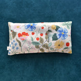 Strawberry Fields Oversized Eye Pillow in Canvas - Natural