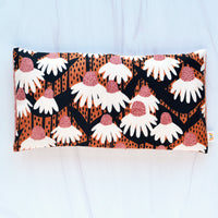 Oversized Eye Pillow in Coneflower - Terracotta