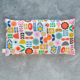 Oversized Eye Pillow in Scandi Floral Cotton - Therapy Pack