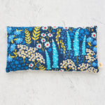 Oversized Eye Pillow in Blue Bank Flora Cotton