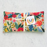 Oversized Eye Pillow in Garden Party Canvas and Linen