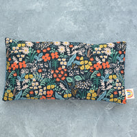 Weighted Eye Pillow in Meadow Black Canvas